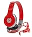 Signature High Quality Vm-46 Stereo Bass Solo Headphones For Iphone,Samsung, Redmi And All Other Smartphones (Red ) RS.299.00