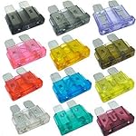 PGSA2Z® 5 Amps 40 Amps A Car Fuse Set of 5 Each 8 Kinds Fuses...
