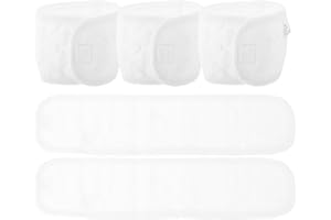 DOITOOL 5 Piezas Bebé Infantil Cordón Umbilical de Algodón Vientre Banda Recién Nacido Ombligo Bandas Hernia Abdominal Carpeta Soporte Ajustable Envoltura Registro Debe Tener Regalo