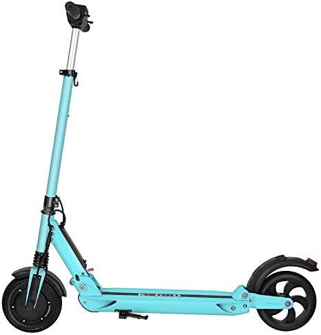 ELLBM Electric Kick Scooter Folding KUGOO S1 Weight Only 11kg，with Display and LED Lights