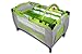 Baby Bed Travel Cot (Green) Portable Child Furniture with Toys 0-36 months