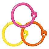 Lumi | Set Of 3 Clips For Portable White Noise Machine | Yellow, Orange, Pink | Easy Clean | Child Safe | Compatible With All Lumi Portable White Noise Machines…