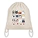 Produktbild Weihnachten & Silvester - Katzen zu Weihnachten - Unisize - Naturweiß - WM110 - Turnbeutel & Gym Bag