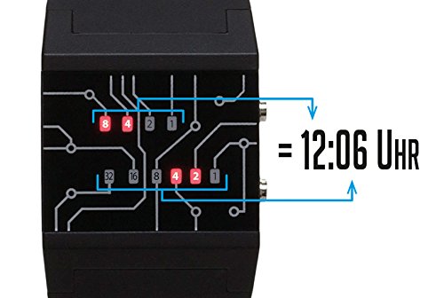 getDigital Binäre Armbanduhr für Profis - 7