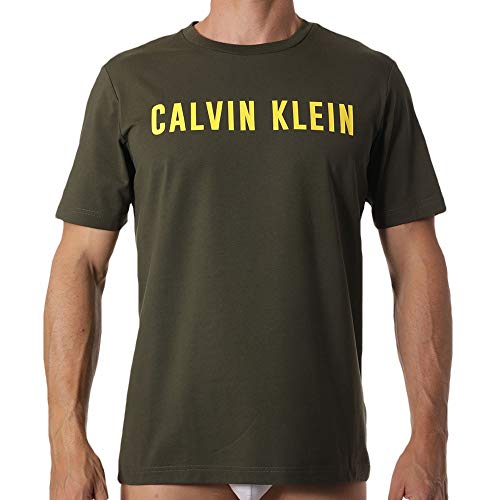 Preisvergleich Produktbild Calvin Klein 00GMF8K160302 T-Shirt Mann Grün L