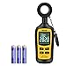 Price comparison product image URCERI Handheld Digital Light Meter Ambient Temperature Measurer with Range up to 200,000 Lux with 4 Digit Color LCD Screen
