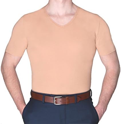 Covert Men's Invisible Business Undershirt 100% Fine Cotton