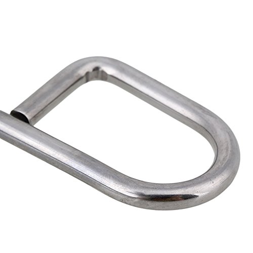 BQLZR Rostfrei Stahl 20cm 8″“ Heizungsdicht Labor Tiegel Zange Halter - 6