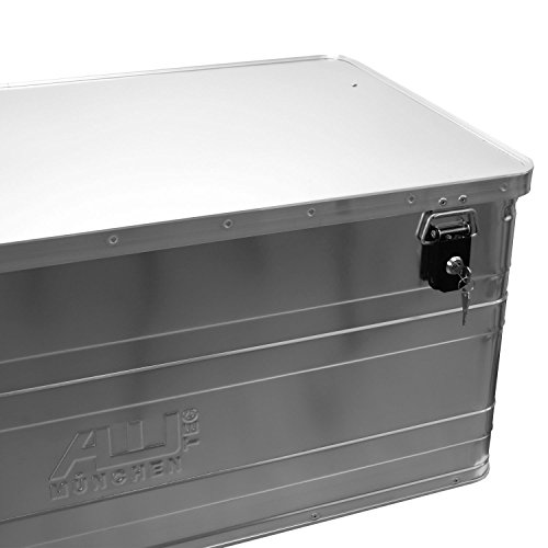 ALUTEC 2031140 Aluminiumbox B140 mit Zylinderschloss, 900 mm x 490 mm x 380 mm - 5