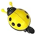 Price comparison product image Tinksky Funny Cartoon Lady Beetle Ladybug Shaped Bike Bicycle Cycling Handlebar Ring Sound Bell Horn (Yellow)