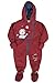 BABIES ALL IN ONE BOYS GIRLS SNOWSUIT WINTER OUTDOOR COAT ONESIE BABY 9 TO 23 MONTHS (18-23 MONTHS, WINE)