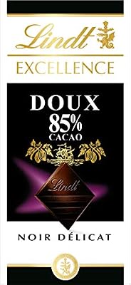 Lindt Chocolat Excellence Noir 85% Cacao Doux 100 g