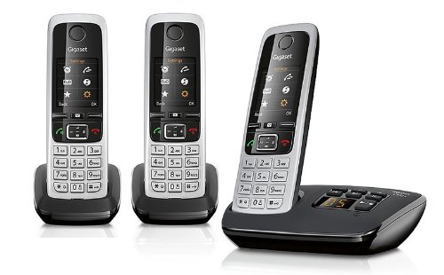 Preisvergleich Produktbild Gigaset C430A Trio, schwarz
