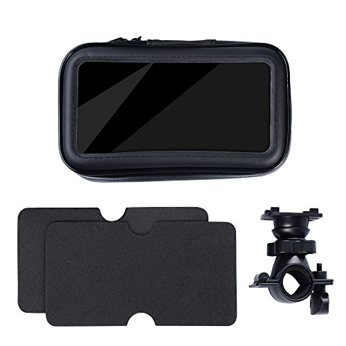 Supporto Bici Impermeabile Custodia Borsa 360 Rotazione per Smartphone GPS Lettore MP4 Fino a 5,5