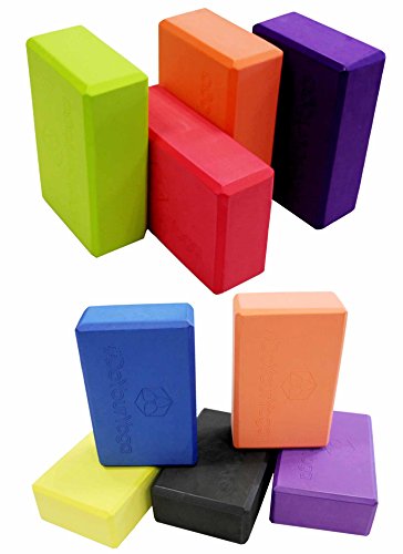 Yogablock »Aruna« / Sehr leichter Hartschaum Yoga-Block, zur Unterstützung spezieller Yoga-Übungen. In vielen Trend-Farben erhältlich. - 6