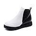 Produktbild DEED Women's S Casual Boots Freizeit Flache Schuhe Anti Skid Schuhe Herbst und Winter,37 EU,Weiß