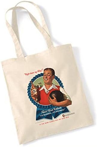 Pabst Blue Ribbon Beer Advert 1947 (Ten Pin Bowling) TOTE BAG