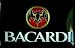 Produktbild Schild Alu Artdeco Logo Bacardi Querfomat 110x80mm