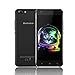 Produktbild Günstiges Handy Ohne Vertrag, Blackview A7 Dual SIM Smartphone Handy mit 5.0 Zoll HD IPS Display - Android 7.0 Smartphone - Quad Core 1.3GHz - Hintere Dual Kamera 5.0MP - 2800mAh Große Batterie - 8GB ROM - Schwarz