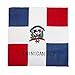 Price comparison product image CTM Cotton Dominican Flag Bandana, Dominican Flag