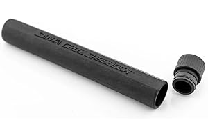 SANTA CRUZ SHREDDER Santa Cruz Aktenvernichter J Tube | Premium King Size Aufbewahrungsbehälter für Reisen | aus strapazierfähigem Hanfmaterial – leicht und diskret (schwarz)