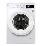 Lavadora LG FH4U2VFN3 9kg 1400rpm display LED táctil tecnología NFC A+++...