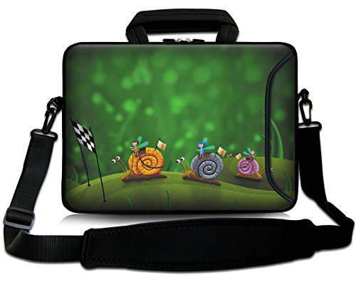 Sidorenko 17-17 3 Zoll Laptoptasche   Laptop Umh  ngetasche  Stilvolle Designer - Computer - Notebook-Schultertasche aus Neopren Schmutz- und Wasserab