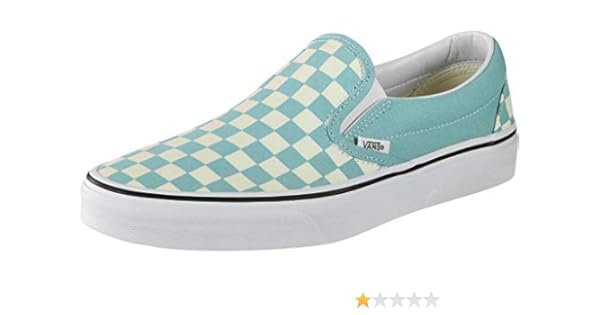 aqua haze checkered vans