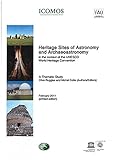 Heritage Sites of Astronomy and Archaeoastronomy in the Context of the UNESCO World Heritage Convention