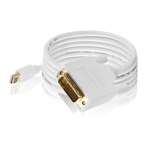 HDSupply X-DC040-015 DisplayPort auf DVI Single Link Kabel , vergoldete Kontakte, 1,5m, weiß - 3