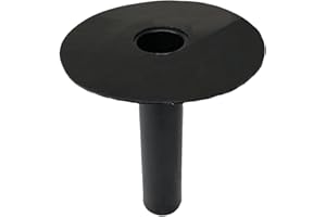 HAHN HANDELSHAUS Corps d'avaloir DN 70 aveccrapaudine, bride en bitume, bouche d'égout de toit, entrée, drainage de toiture, DN 75