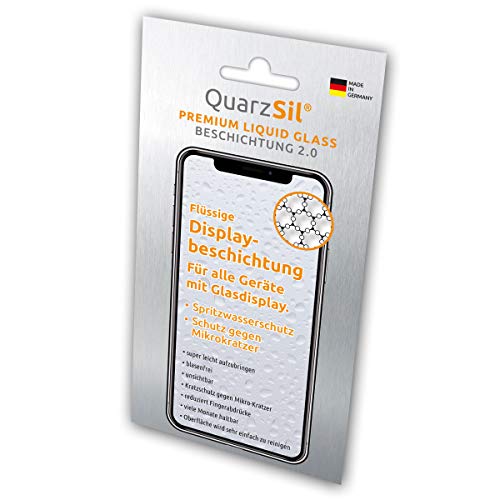 Preisvergleich Produktbild QuarzSil - Cockpitpflege - Displayschutz - Touchpad - Cockpit - Fingerabdrücke - Mercedes Benz E - C - S - SLK - CLA