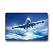 Produktbild Custom Machine-Washable Door Mat Airplane On The White Clouds Indoor/Outdoor Doormat (L23.6"X15.7"W) Area Rugs Area Rugs
