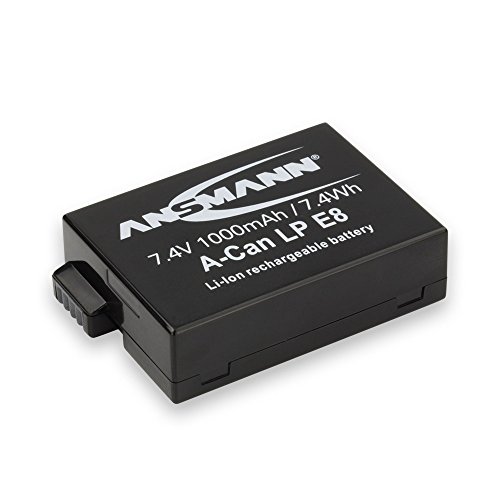 ANSMANN A-Can LP E8 Canon Ersatz-Akku Li-Ion Digicam Akku 7,4V/1000mAh Foto Digitalkamera Kameraakku ANSMANN A-Can LP E8 Canon Ersatz-Akku Li-Ion Digicam Akku 7,4V/1000mAh Foto Digitalkamera Kameraakku