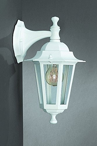 Weiße Außenlampe Wandleuchte hängend von Philips/Massive Außenleuchte Wandlampe für Hof und Garten