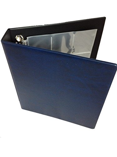Preisvergleich Produktbild Trading Card Speicher Album Binder blau + 30 Seiten