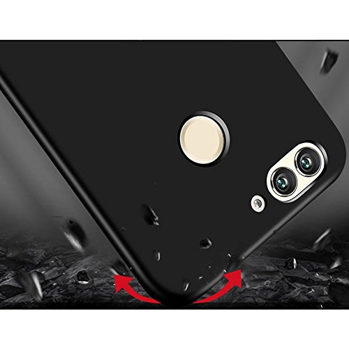 SMTR Huawei P Smart Custodia, Ultra Sottile PC Back Case Protettiva Custodia per Huawei P Smart Smartphone -Oro