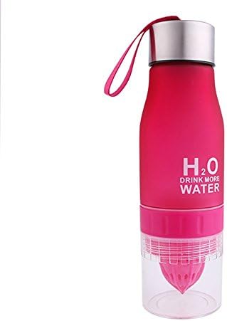 Water Bottle Gym Cups Fruit Infuser Squeezer Infusing Health Cup Lemon 650ml H2O Outdoor Sport Water Bottle - Save Your Money and Hydrate the Healthy Way - Multiple Colors