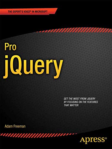 Pro jQuery (Expert's Voice in Web Development)