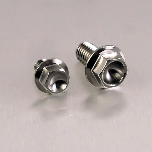 Preisvergleich Produktbild Stainless Steel Side Stand Bracket Kit (Jiffy+Bumpstop)