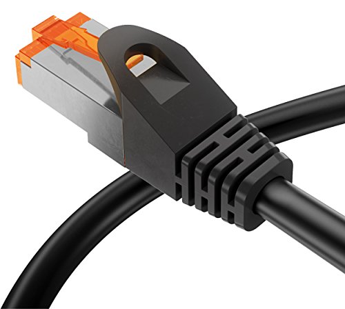 mumbi 10m Cat.6 Ethernet Lan Netzwerkkabel – Cat.6 FTP (RJ-45) 10 Meter Kabel in schwarz - 3