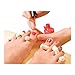 TP Cotton Toe Rope Separators Toe Spacers Manicure Pedicure Nail Art Tools, Pack of 100pcs
