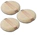 Brightake 3pcs Round Shaped Powder Puff Soft Makeup Cosmetic Sponge - Beige