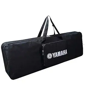 MUSIC MASTER Keyboard Bag Compatible with YAMAHA PSR-E363 (Black) PADDED BAG