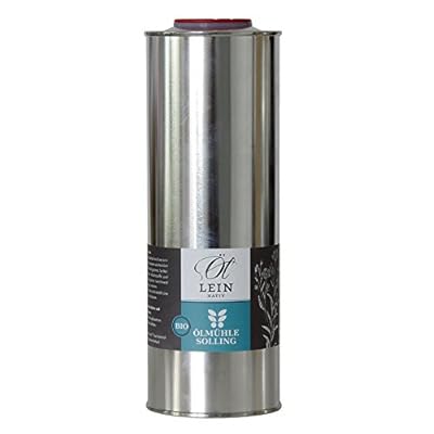Ölmühle Solling Leinöl nativ kaltgepresst Naturland - BIO, 1er Pack (1 x 1 l)