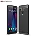 Produktbild Vicstar HTC U11 Plus Hülle, HTC U11 Plus Case Schlagfesten Stoßstangen Carbon Silikon TPU Handyhülle Anti-Kratzen Ultra Slim zurück Fall Handyhüllen für HTC U11 Plus