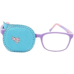 6 pcs Bleu Amblyopie Eye patches pour enfants Lunettes Eye Patch pour traiter Strabisme Lazy Eye Patch pour enfant Unisexe