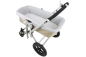 Babyline FUCAGRIS – Fodera per ovetto anallergico e morbida, traspirante, fodera per culla interna 100% fabbricazione spagnola (grigio baby piquet, colore grigio, 90 x 40 m