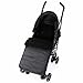 Baby Travel BuddyJet Footmuff (Black (Black/Black))