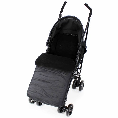 Baby Travel BuddyJet Footmuff (Black (Black/Black))